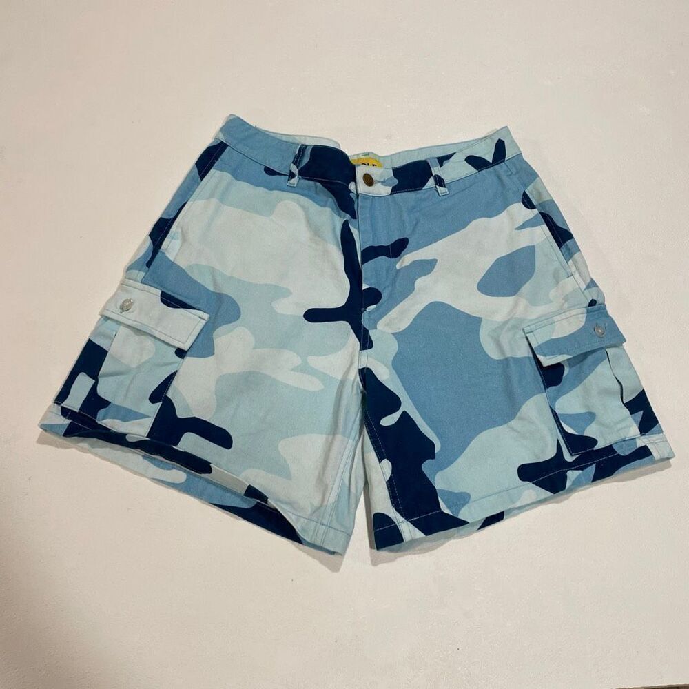 GOLF Wang Blue Camo Cargo Shorts Men’s Size 32 Streetwear Tyler The Creator
